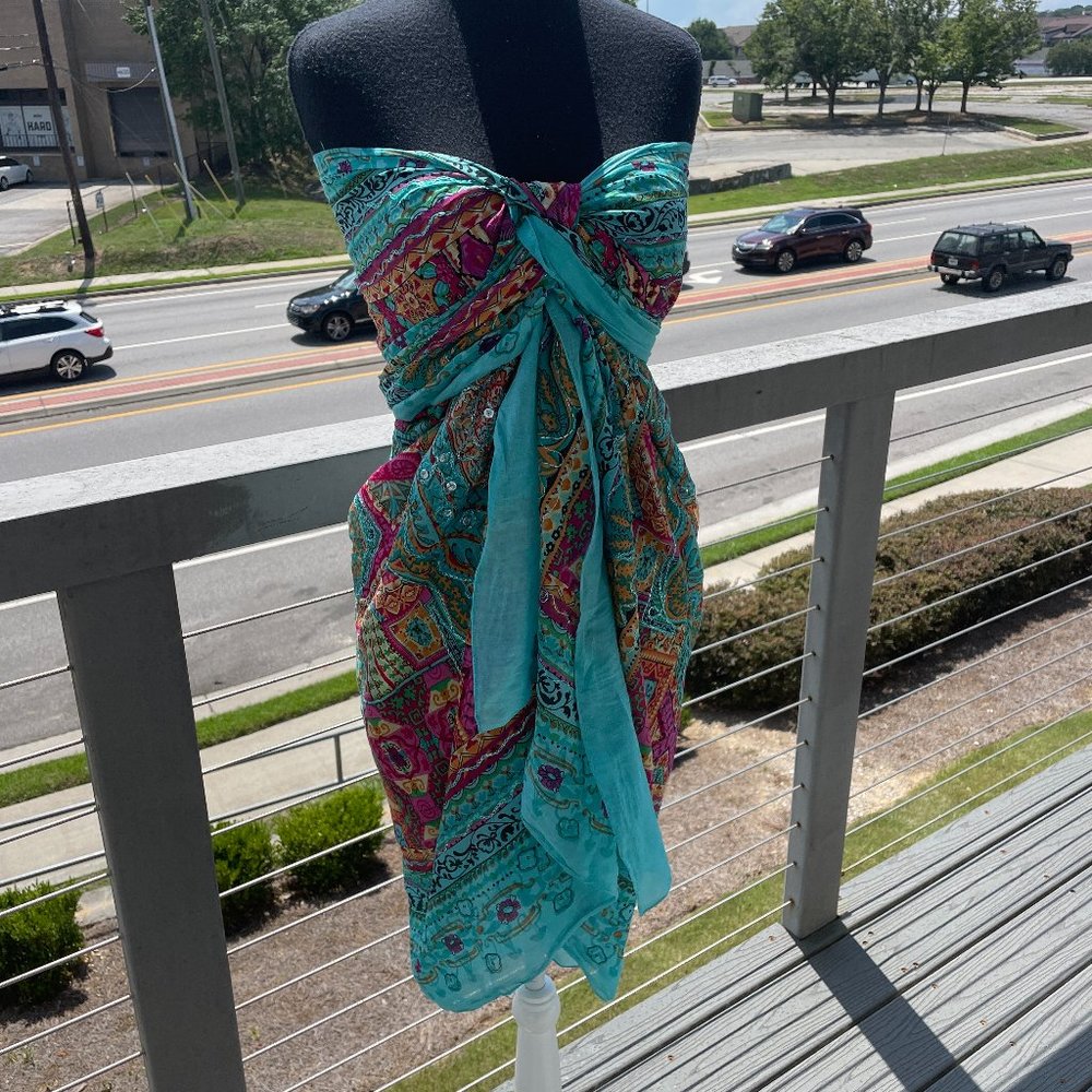 Teal Sarong